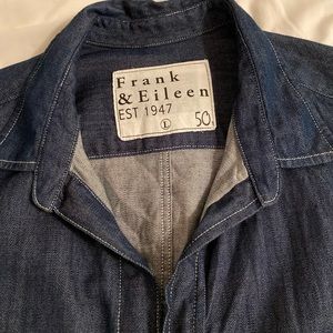 Frank & Eileen Barry denim button down shirt. Gently used - great condition!